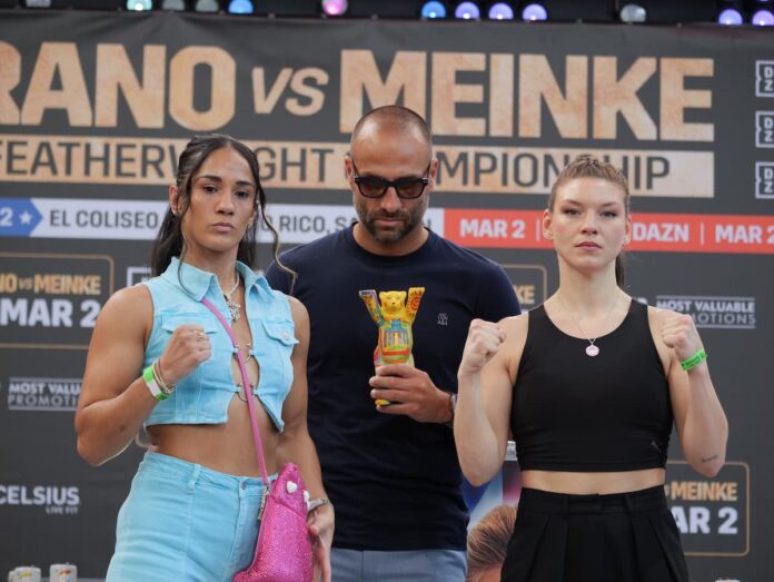 Amanda Serrano primed for world title defense against Nina Meinke in San Juan, Puerto Rico