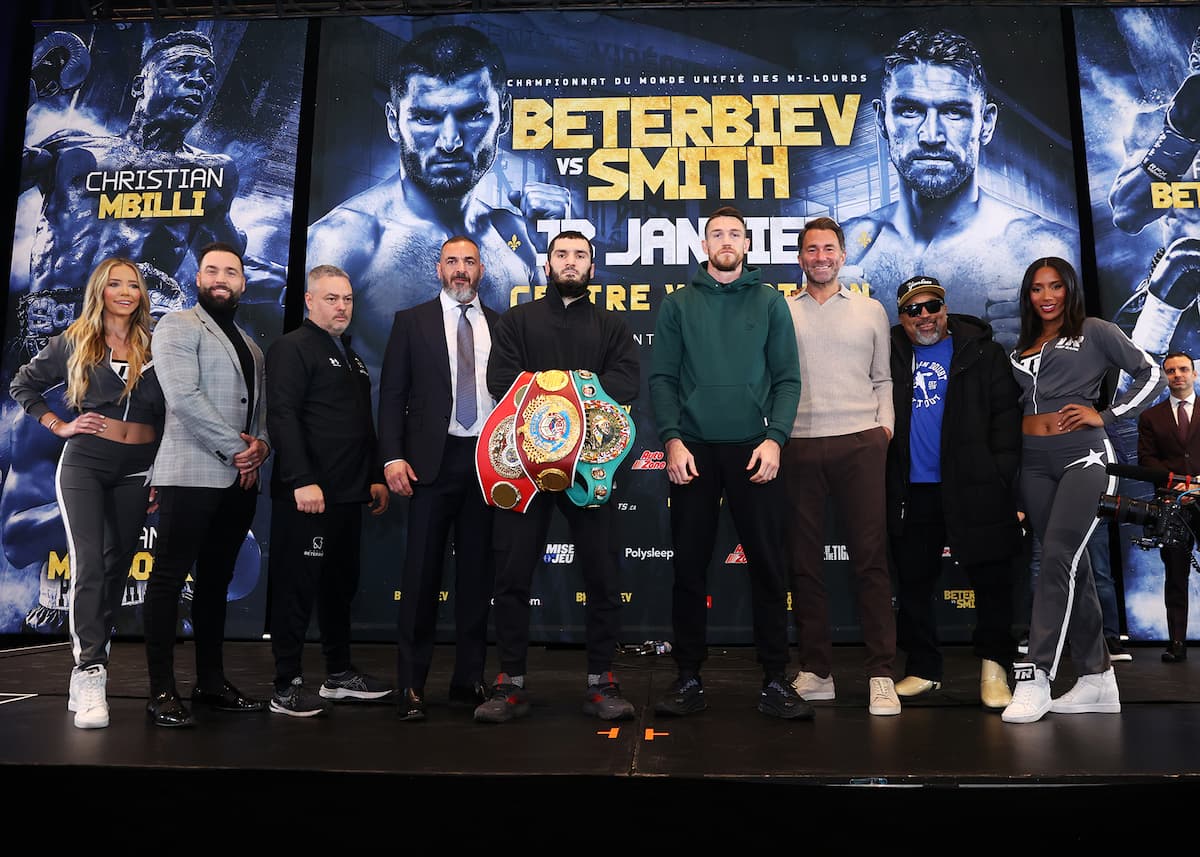 Artur Beterbiev vs Callum Smith press conference participants