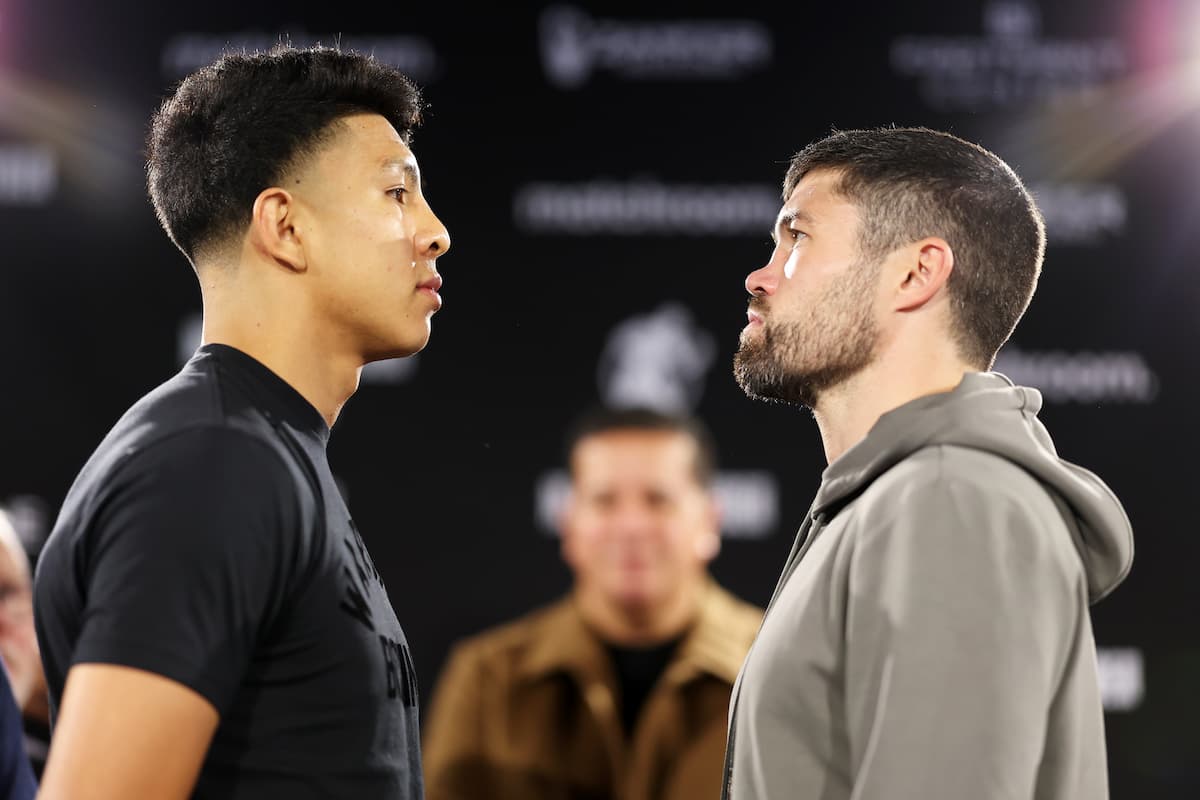 Jaime Munguia vs John Ryder faceoff