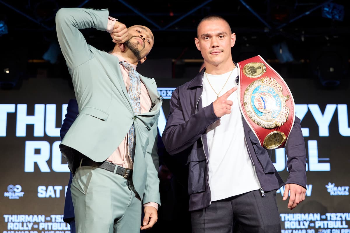 Keith Thurman and Tim Tszyu