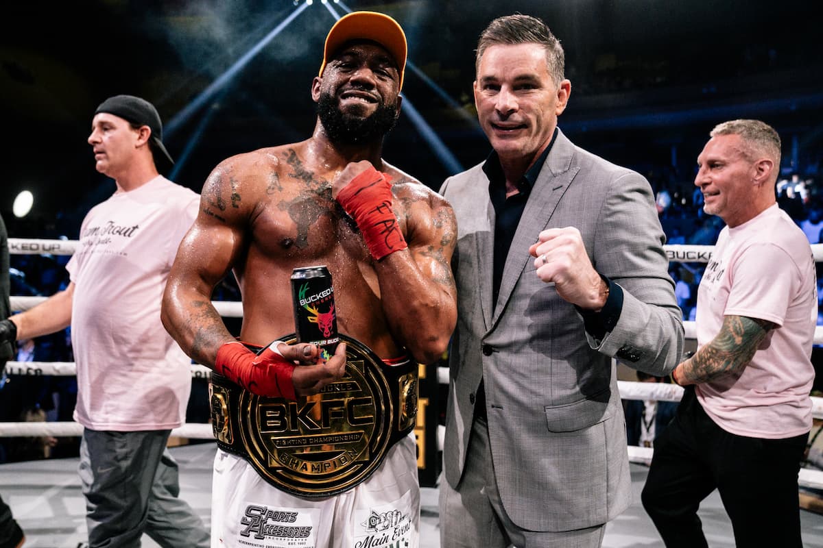 Austin Trout with David Feldman