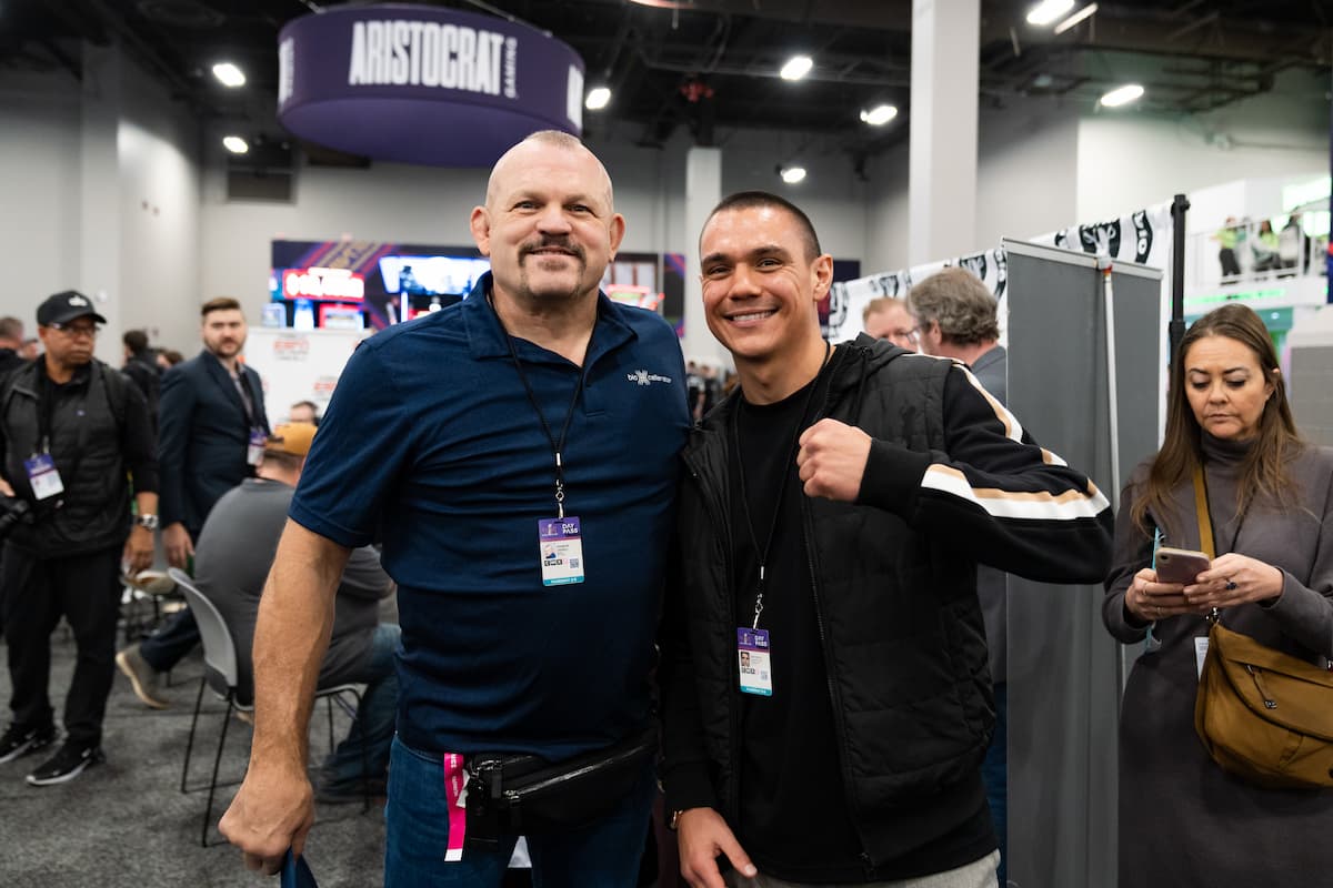 Chuck Liddell and Tim Tszyu