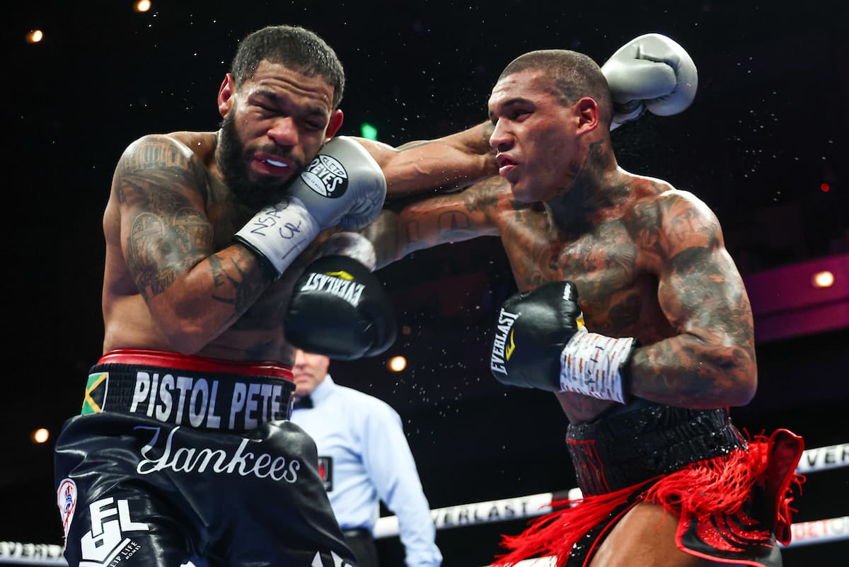Conor Benn takes decision against Peter Dobson in full 12round fight