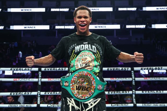 Devin Haney faces Ryan Garcia in April in Las Vegas