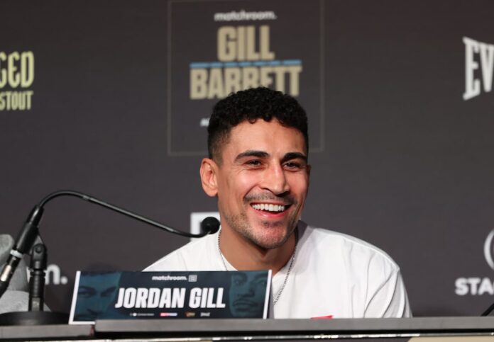 Jordan Gill faces Zelfa Barrett in Manchester, England