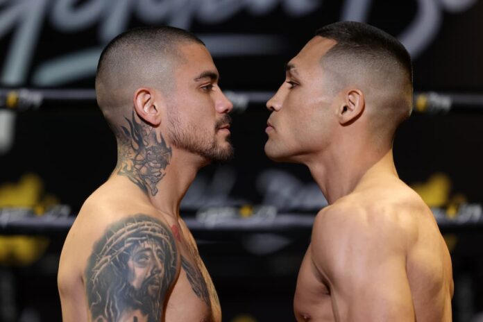 Joseph JoJo Diaz vs Jesus Ricky Perez faceoff live from Commerce, CA