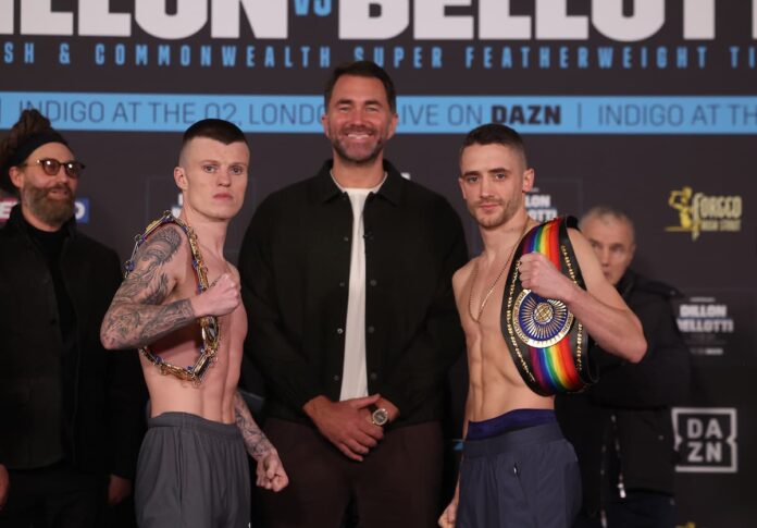 Liam Dillon faces Reece Bellotti live from London, England