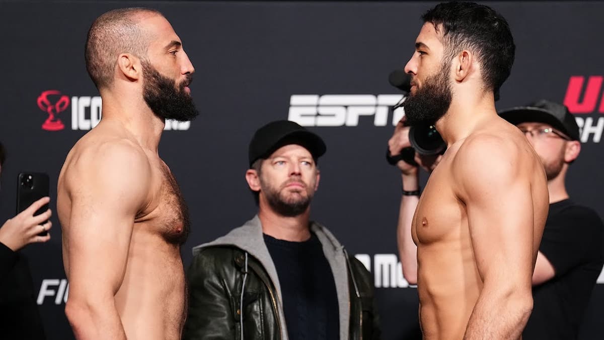 UFC Vegas 85 results Dolidze vs Imavov