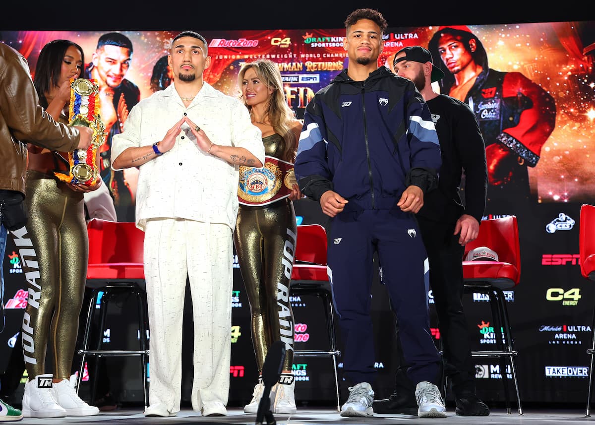 Teofimo Lopez and Jamaine Ortiz