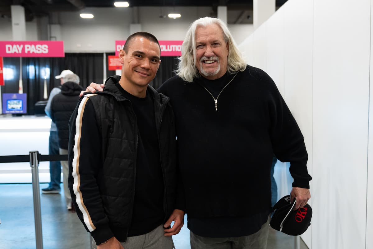 Tim Tszyu at Radio Row in Las Vegas