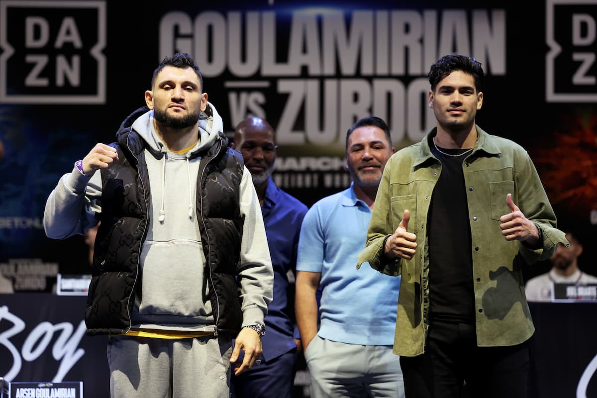 Arsen Goulamirian vs Zurdo Ramirez