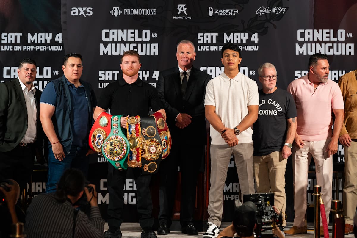 Canelo Alvarez vs Jaime Munguia press conference