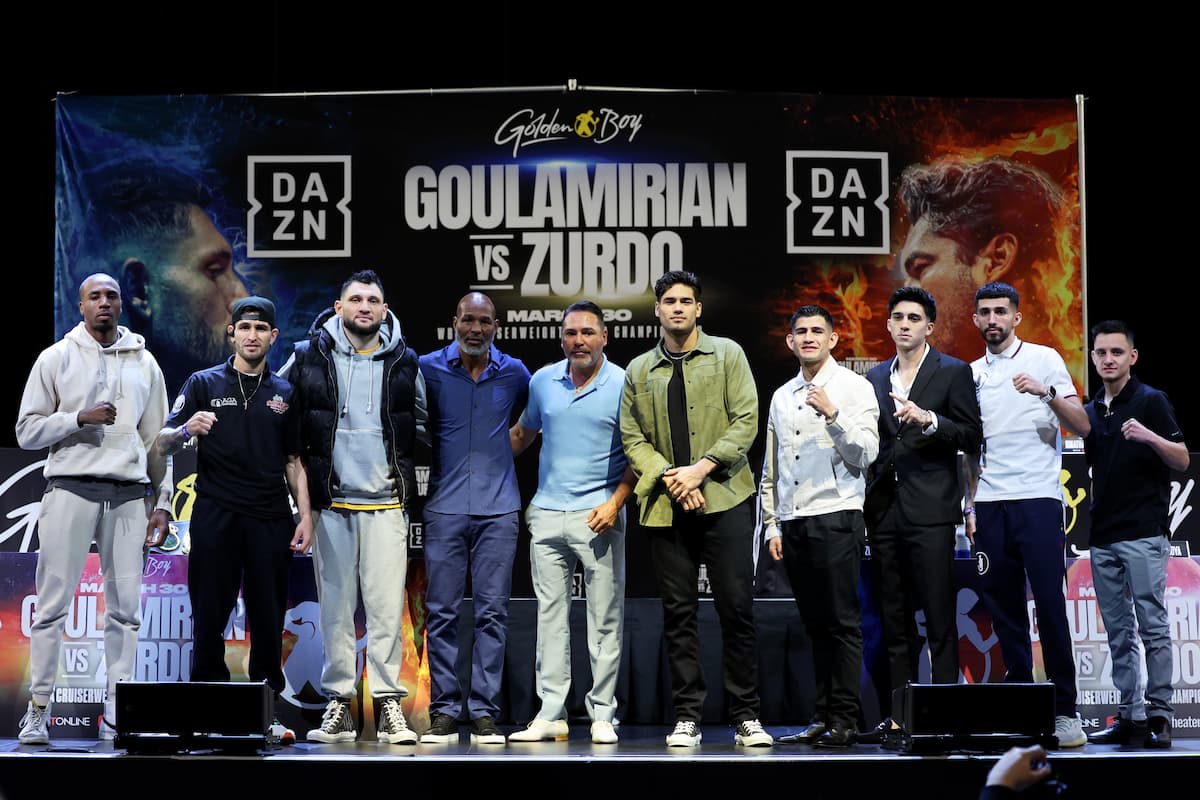 Arsen Goulamirian vs Zurdo Ramirez press conference