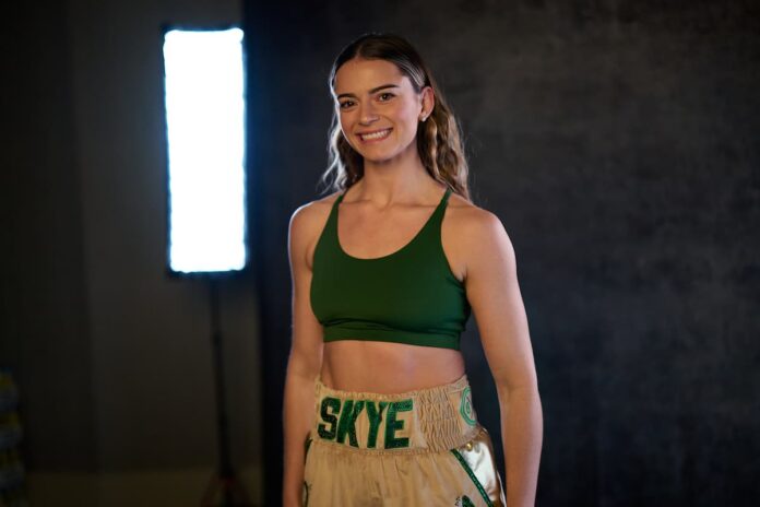 Skye Nicolson faces Sarah Mahfoud for vacant WBC featherweight title in Las Vegas