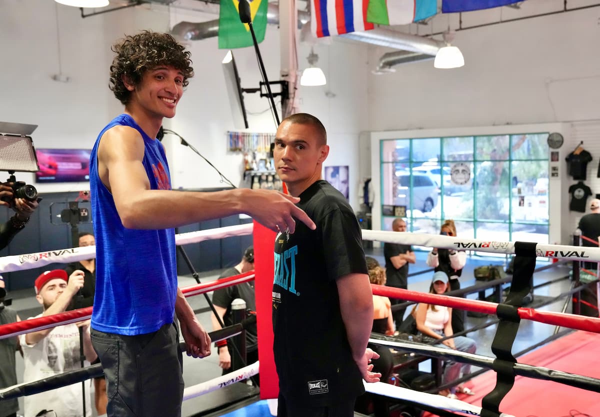 Tim Tszyu and Sebastian Fundora