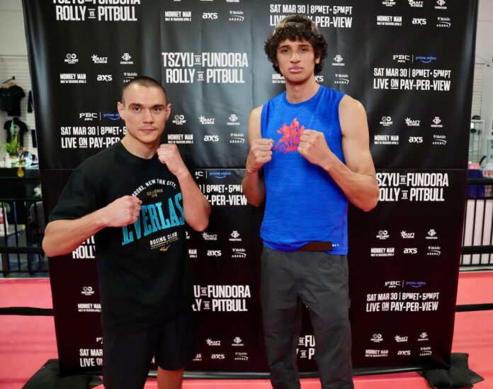 Tim Tszyu and Sebastian Fundora primed for title fight in Las Vegas