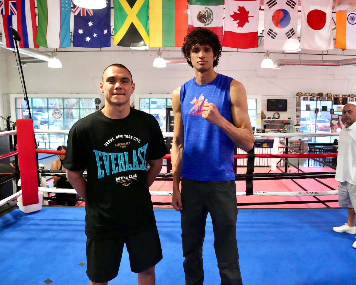 Tim Tszyu and Sebastian Fundora