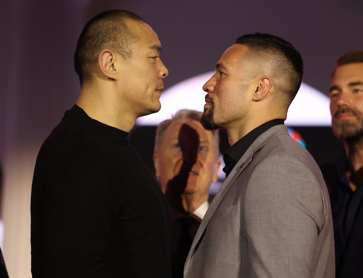 Zhilei Zhang vs Joseph Parker faceoff