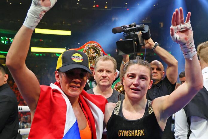 Katie Taylor faces Amanda Serrano in rematch in co-feature to Paul vs Tyson