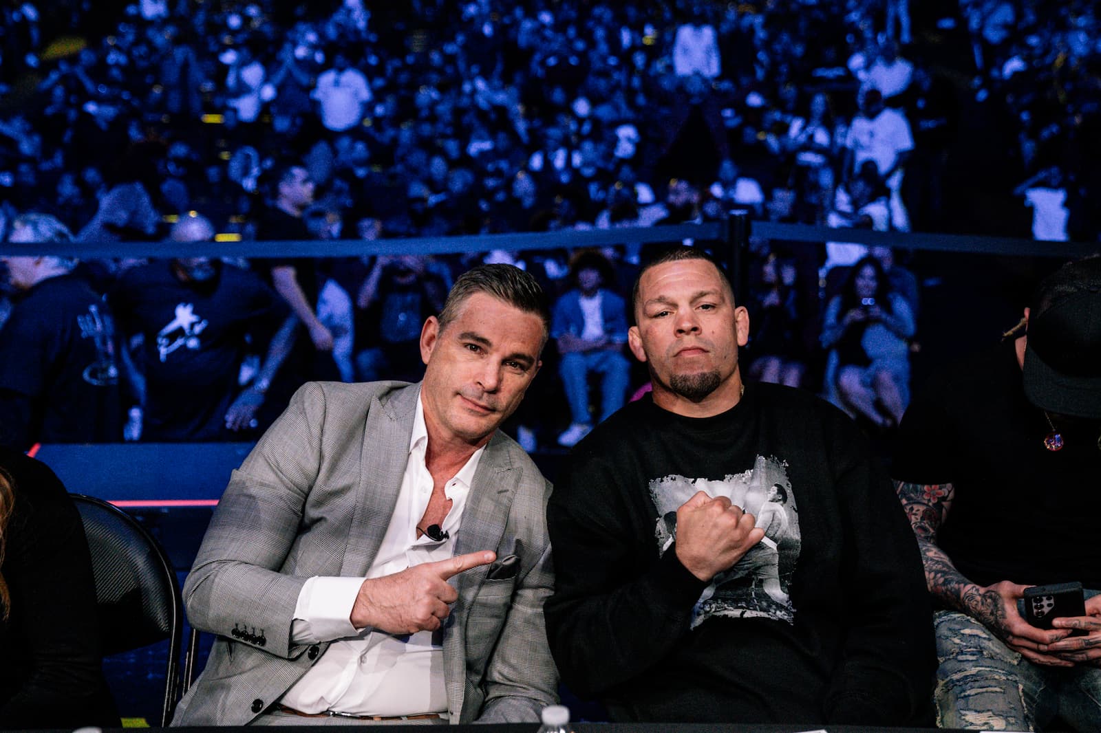 David Feldman and Nate Diaz