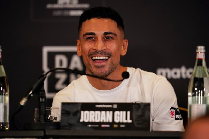 Jordan Gill faces Zelfa Barrett live on DAZN from Manchester, England