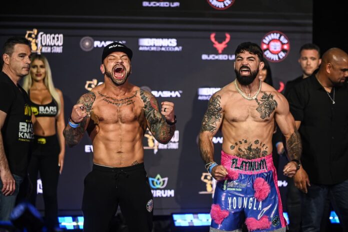 Mike Perry faces Thiago Alves at BKFC Knucklemania 4 live from Los Angeles