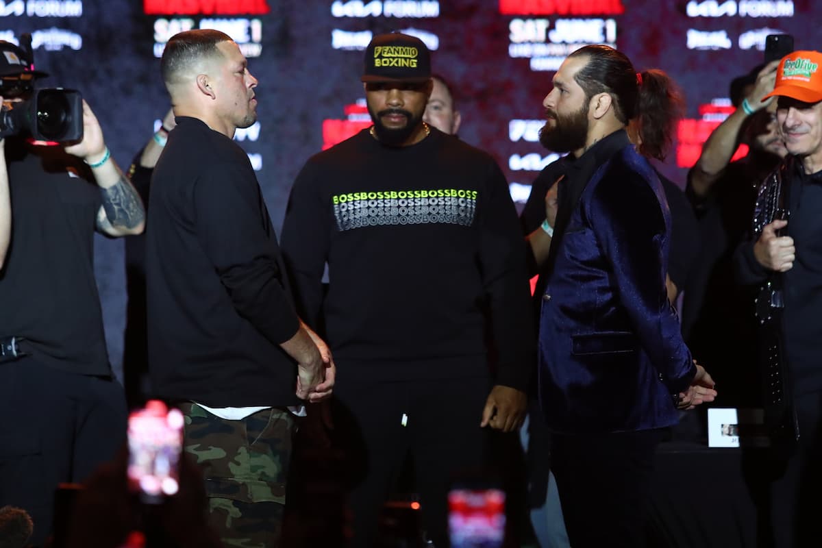 Natie Diaz and Jorge Masvidal