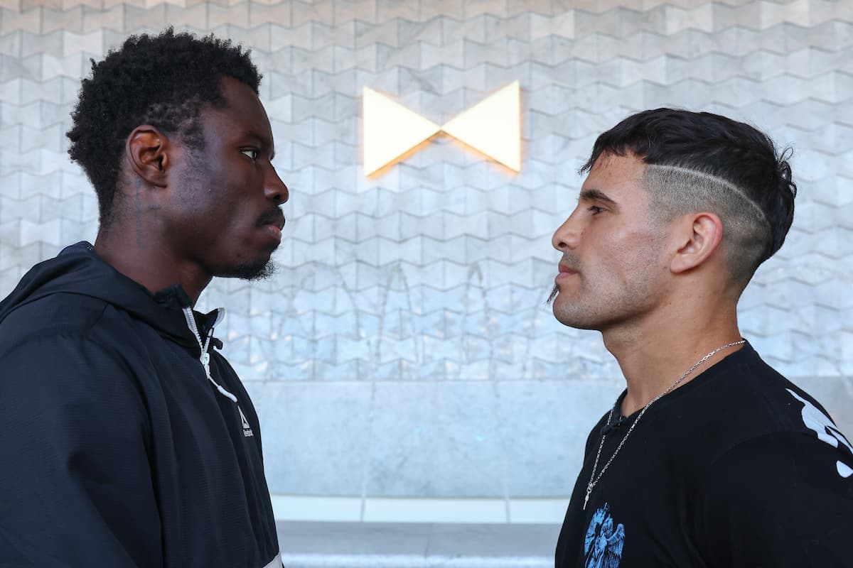 Richardson Hitchins vs Gustavo Daniel Lemos faceoff