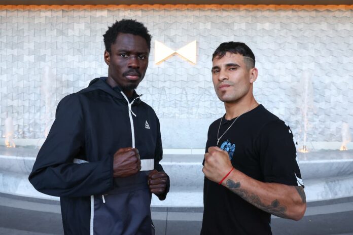 Richardson Hitchins and Gustavo Daniel Lemos primed for world title eliminator in Las Vegas