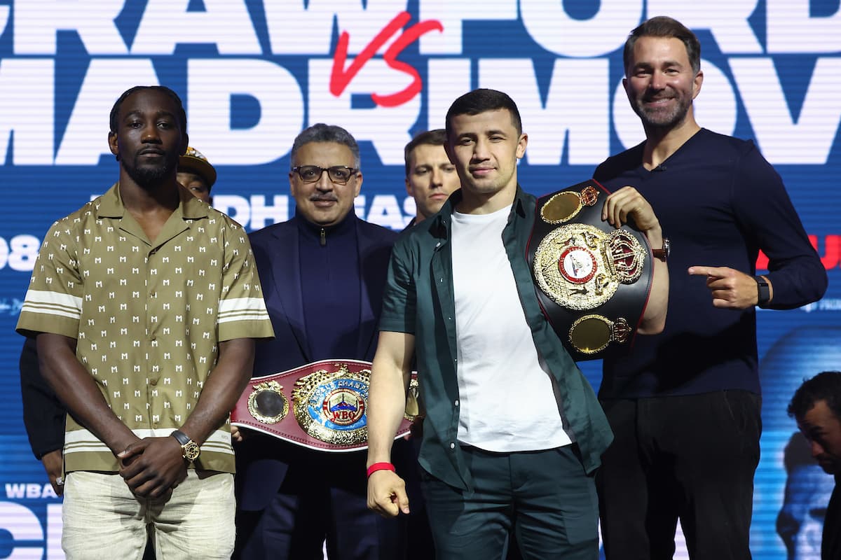 Terence Crawford vs Israil Madrimov press conference
