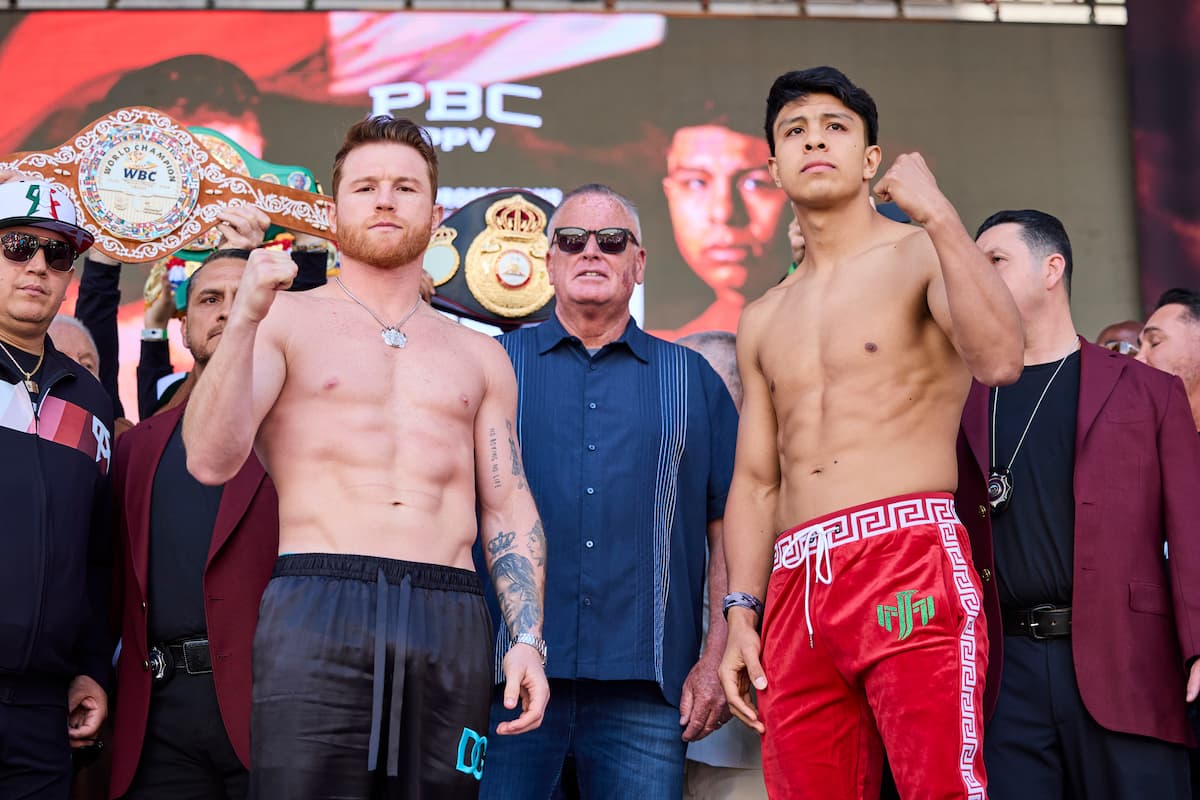 Canelo Alvarez and Jaime Munguia