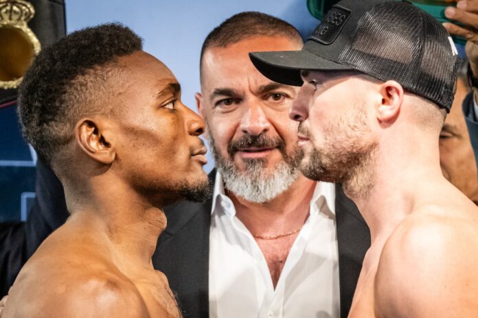 Christian Mbilli faces Mark Heffron live from Shawinigan, Canada