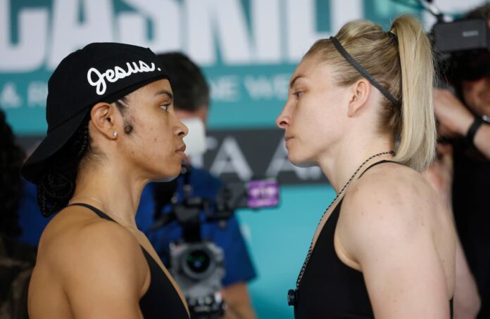 Jessica McCaskill faces Lauren Price live from Cardiff, Wales