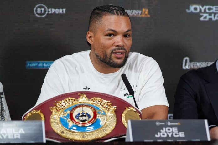 Joe Joyce vs Derek Chisora lands at The O2 in London