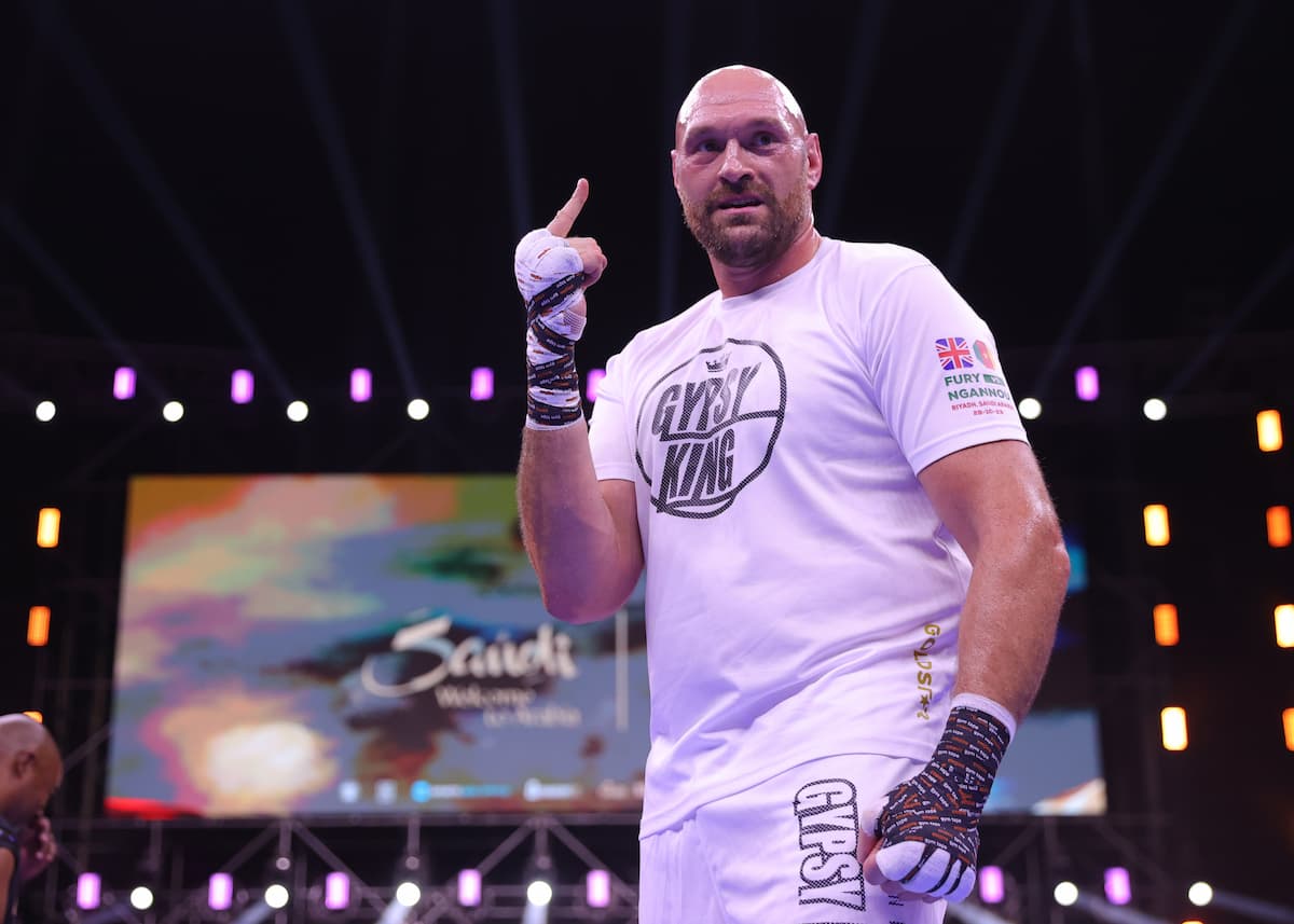 Tyson Fury vs Oleksandr Usyk open workout video FIGHTMAG
