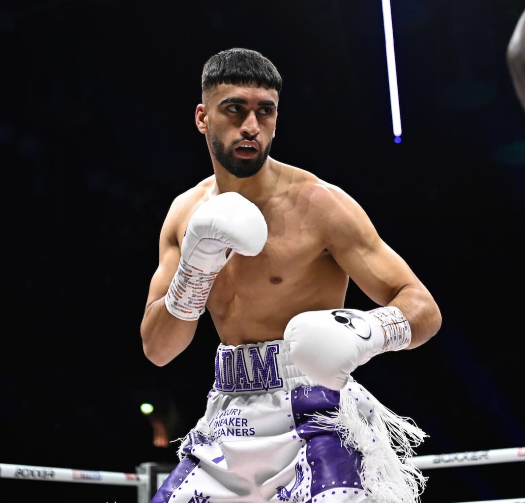 Photos: Adam Azim drops Ohara Davies twice, stops in eighth round ...