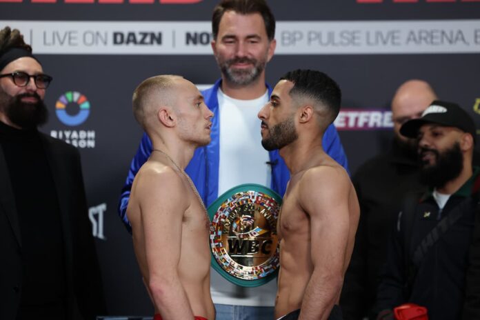 Sunny Edwards faces Galal Yafai live from Birmingham, England