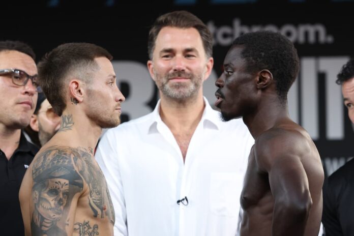Liam Paro faces Richardson Hitchins live from San Juan, Puerto Rico