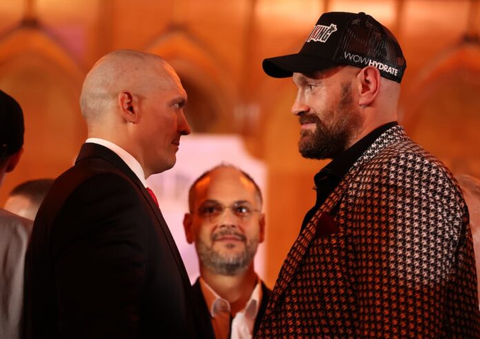 Oleksandr Usyk faces Tyson Fury in a rematch live from Riyadh, Saudi Arabia