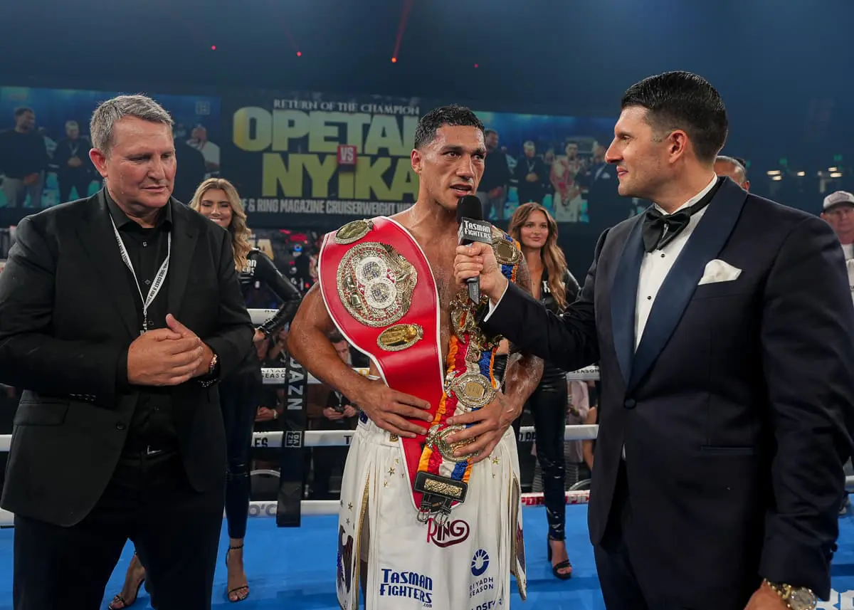 Jai Opetaia post-fight