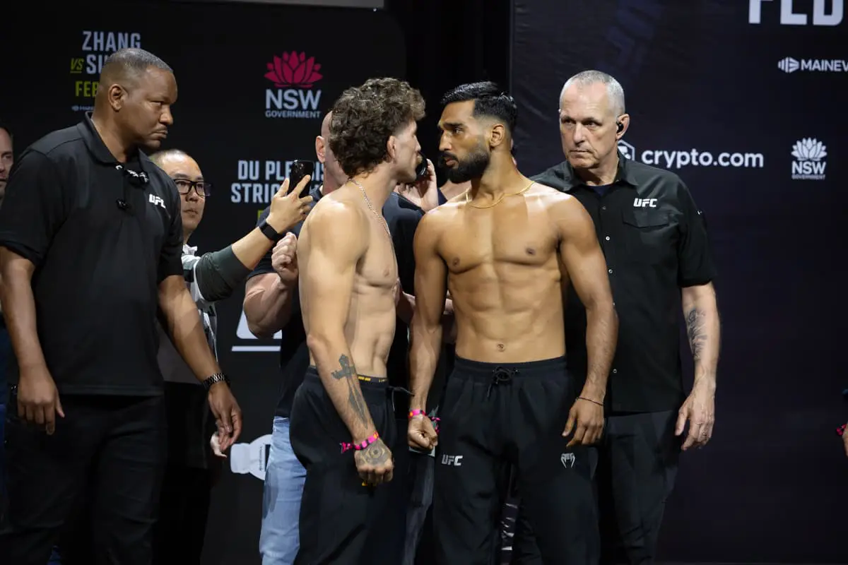 UFC 312 photos: Dricus du Plessis vs Sean Strickland on weight for 