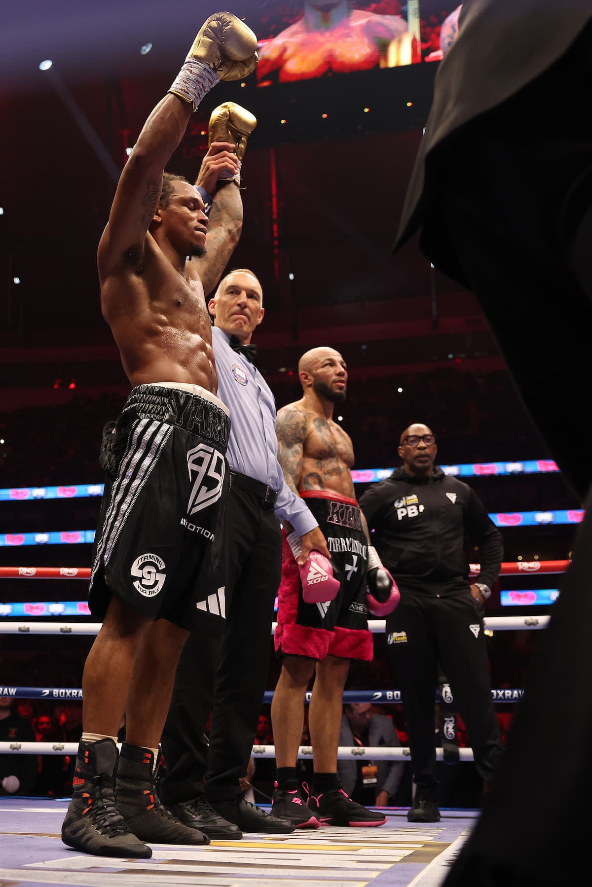 Anthony Yarde victorious over Lyndon Arthur