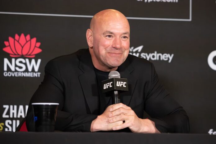 Dana White during UFC 312 post-fight press conference