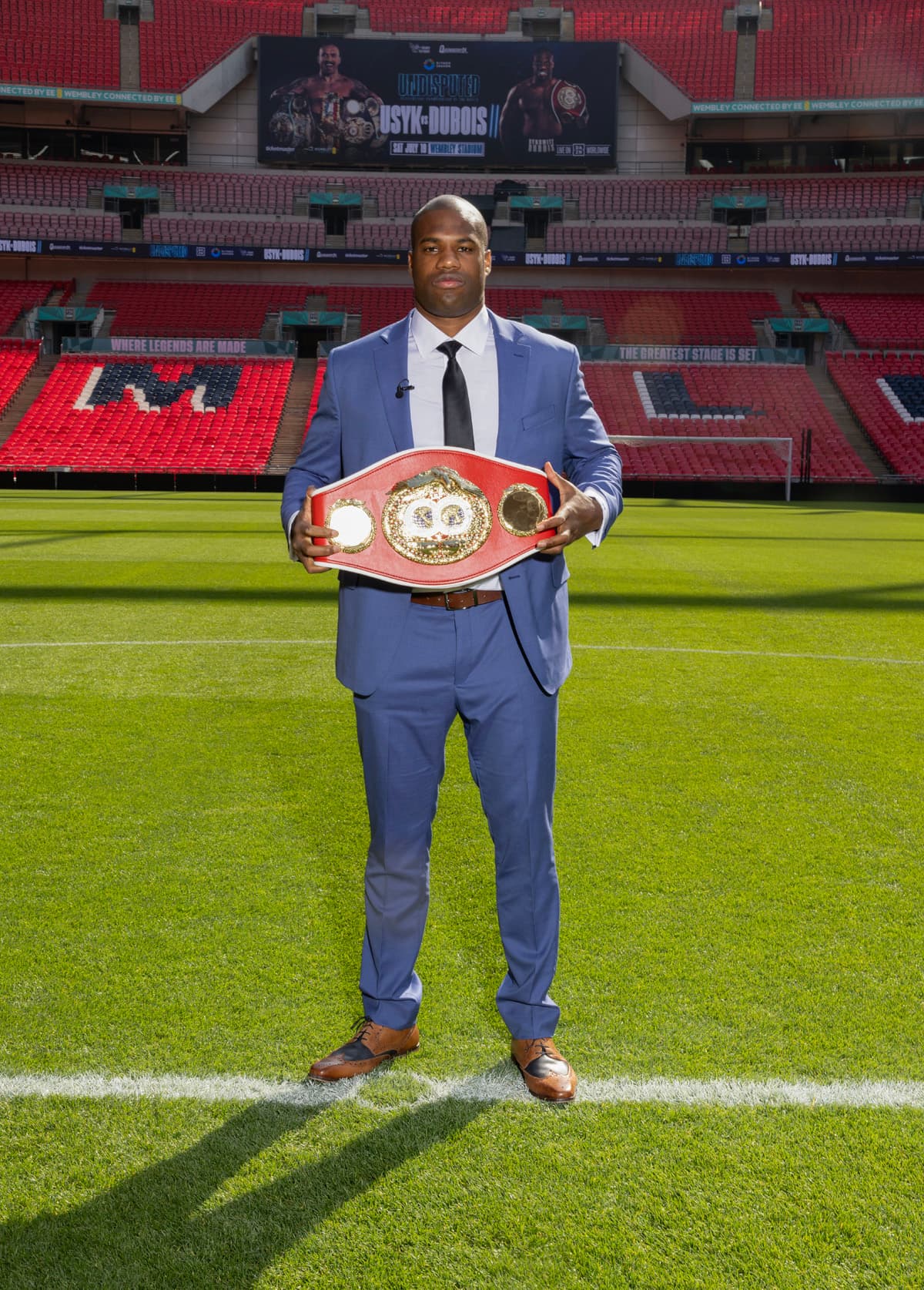 Daniel Dubois at Wembley Stadium