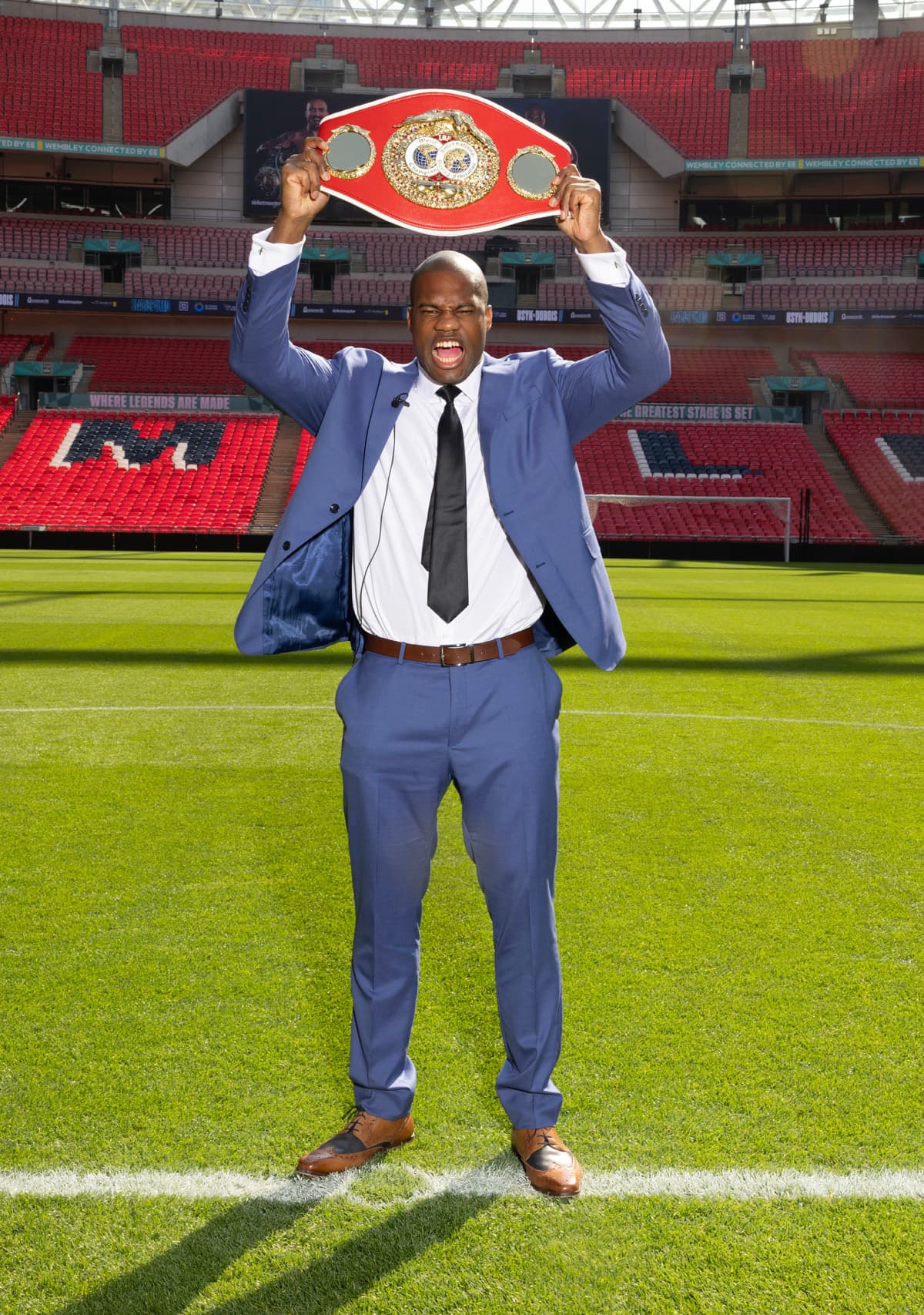 Daniel Dubois at Wembley Stadium