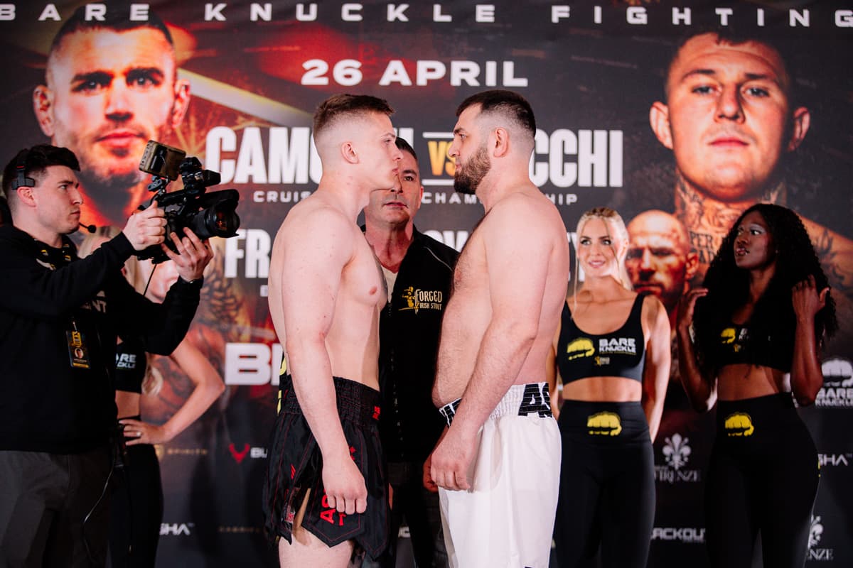 Jindrich Byrtus and Arbi Chakaev come face-to-face