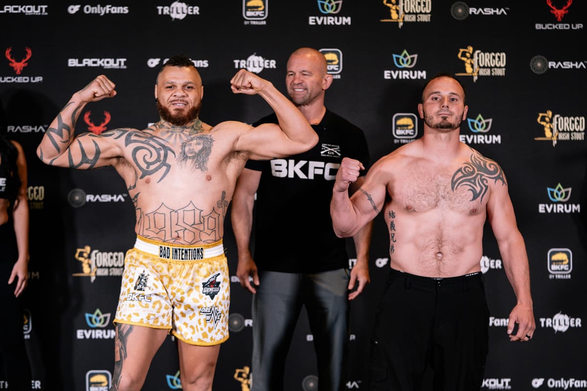 Marcus Edwards and Dakota Cochrane