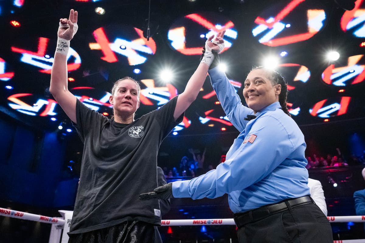Mary Spencer victorious over Ogleidis Suarez