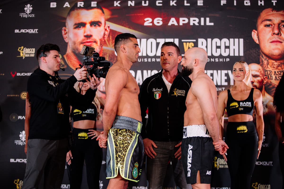 Navid Mansouri and Ruslan Tokhtarov come face-to-face