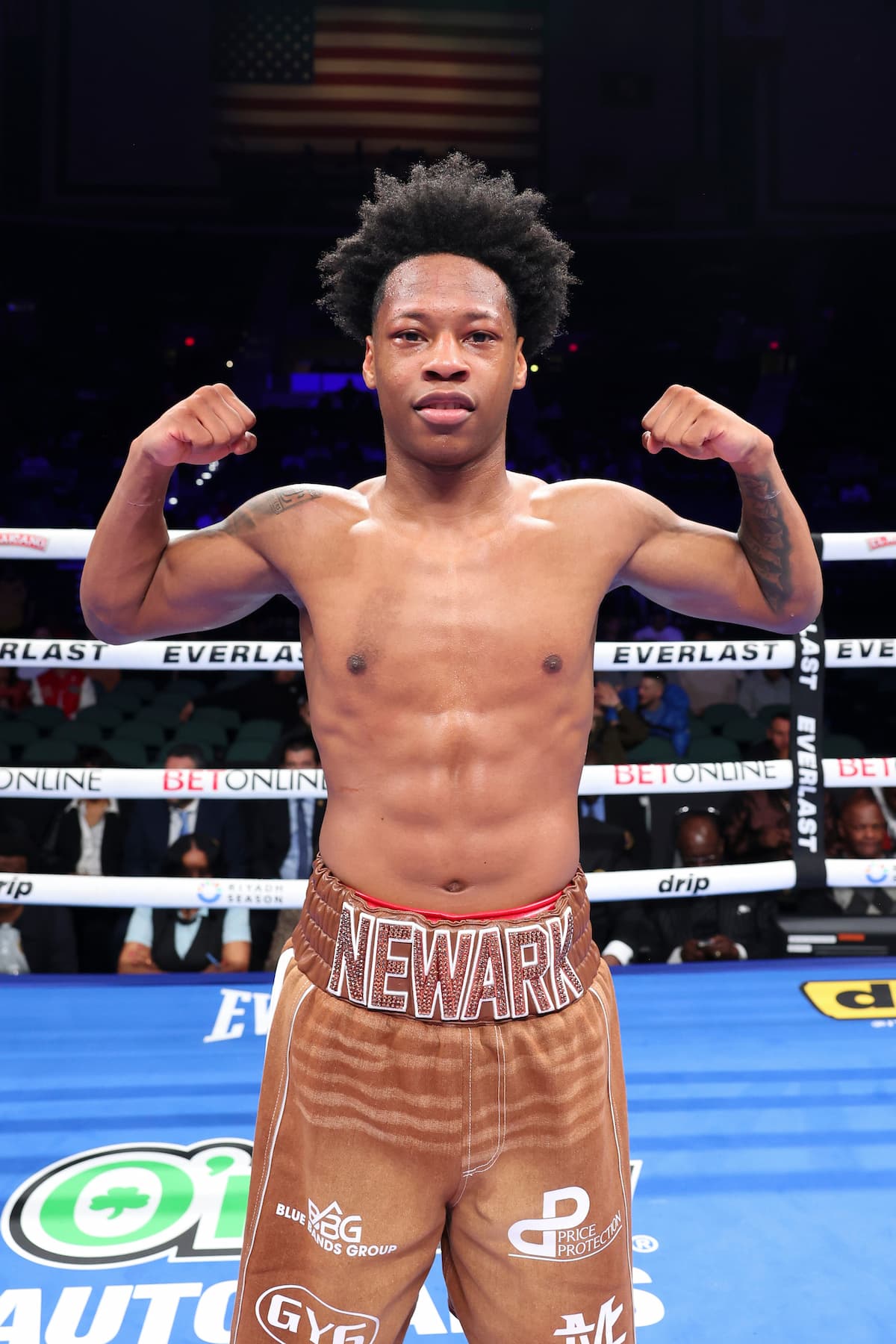 Zaquin Moses after his bout against Alex Pallette